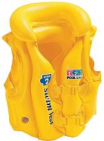 картинка жилет для плавания intex жилет для плавания 50x47 см. школа плавания . возраст: 3-6 лет арт. 58660euот магазина Tovar-RF.ru