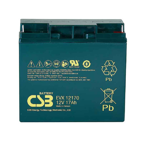 картинка csb батарея evx12170 b1 (12v 17ah) магазин Tovar-RF.ru являющийся официальным дистрибьютором в России картинка csb батарея evx12170 b1 (12v 17ah) от магазина Tovar-RF.ru