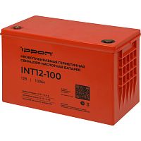 картинка ippon батарея int12-100 12в 100ач {2005327} от магазина Tovar-RF.ru