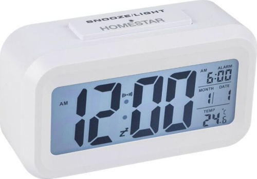 картинка Часы электронные HOMESTAR HS-0110 white от магазина Tovar-RF.ru