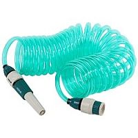 картинка RACO Шланг спиральный для полива с наконечником и двумя внешними соединителями [4270-55895]  от магазина Tovar-RF.ru