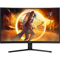 картинка lcd aoc 31.5" cq32g4ve black {va curved 2560x1440 180hz 0.5ms 178/178 300cd 2xhdmi2.0 displayport1.4)  от магазина Tovar-RF.ru