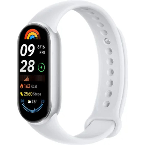 картинка фитнес-трекер xiaomi smart band 9 1.62",  серебристый / серебристый [bhr8340gl] от магазина Tovar-RF.ru