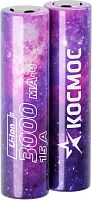 картинка Аккумулятор КОСМОС KOC18650Li30UL20CS2 фуксия от магазина Tovar-RF.ru