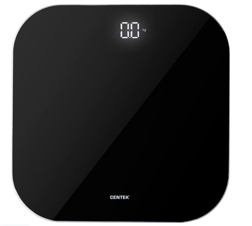 картинка весы напольные  centek ct-2440 led black от магазина Tovar-RF.ru
