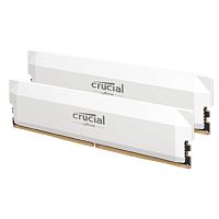 картинка crucial ddr5 udimm 64gb pro gaming by micron 6400 kit (2x32gb) cl40 white 1.35v cp2k32g64c40u5w от магазина Tovar-RF.ru