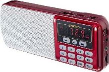 картинка радиоприемник perfeo (pf_5026) егерь -i120-red, красный от магазина Tovar-RF.ru
