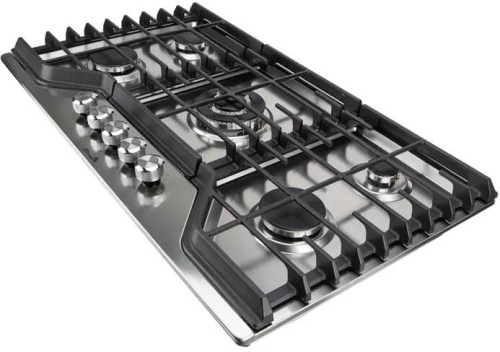 картинка варочная панель eltronic (33-15) 5 конфорок, нержавеющаяя сталь от магазина Tovar-RF.ru