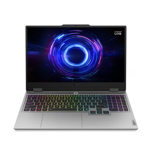 картинка lenovo loq 15irx10 [83je00l3ps] (клав.рус.грав.) luna grey {fhd ips 300nits i7-13700hx/24gb/512gb ssd/rtx5060 8gb/dos} от магазина Tovar-RF.ru