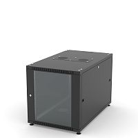 картинка шкаф напольный 19", 12u filum fl-nt-12610gm1m-bk network (шхгхв) 600x1000x623 мм, двери: стеклянная/сплошная металл, цвет черный ral9005 от магазина Tovar-RF.ru
