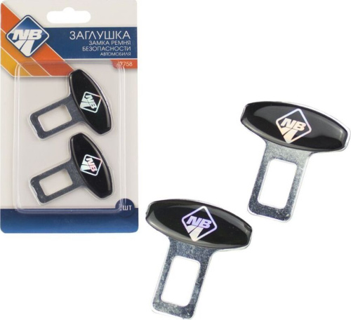 картинка заглушка замка ремня безопасности nova bright замки (2 шт.) 47758 nova bright замки (2 шт.) 47758 от магазина Tovar-RF.ru