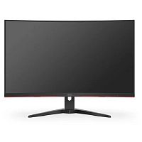 картинка lcd aoc 31.5" c32g2ze gaming черный / красный {va 1920x1080 240hz 1ms 300cd 16:9 178/178 3000:1 8bit 2xhdmi2.0 displayport1.2 freesync vesa} от магазина Tovar-RF.ru