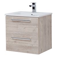 картинка Тумба GIO, 60 см, подвесная, 2 ящика, дуб кантри от магазина Tovar-RF.ru