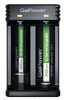картинка Зарядное устройство GOPOWER LiCharger 4 З/У для аккумуляторов 2 слота (00-00015360) от магазина Tovar-RF.ru