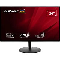 картинка lcd viewsonic 23.8" va24e1-h черный {ips 1920x1080 120hz d-sub hdmi 250cd ex cn-вилка} от магазина Tovar-RF.ru