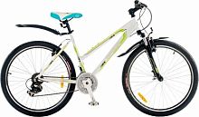 картинка велосипед pioneer optima 26"/14" black-green-whiteот магазина Tovar-RF.ru