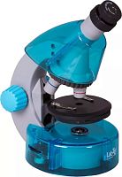 картинка микроскоп levenhuk labzz m101 azure лазурьот магазина Tovar-RF.ru