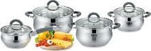 картинка Посуда LARA LR02-93 Bell набор посуды 8пр. ПОДАРОК LARA LR04-36 500мл от магазина Tovar-RF.ru