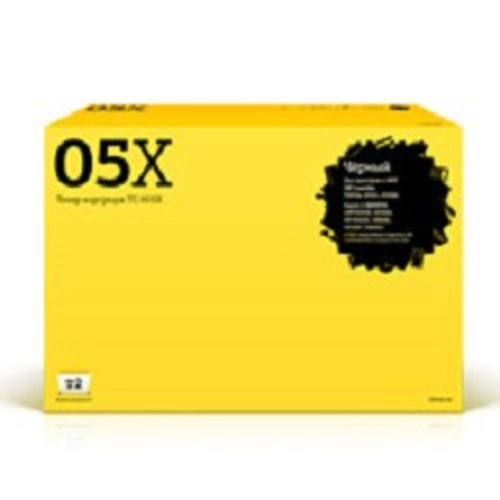 картинка t2 ce505x картридж (tc-h05x) для laserjet p2055x/2055n/2055dn (6500 стр.) с чипом от магазина Tovar-RF.ru