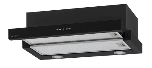 картинка вытяжка krona kamilla tk 600 black (1 мотор) от магазина Tovar-RF.ru