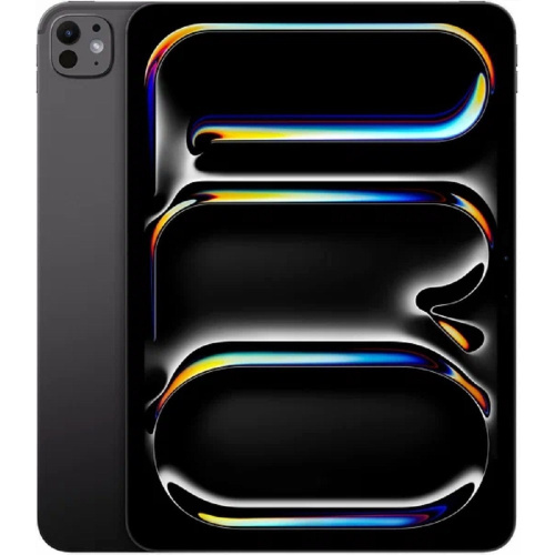 картинка apple ipad pro 11-inch (m4) wi-fi + cellular 256gb with standard glass space black (mvw13ll/a) от магазина Tovar-RF.ru