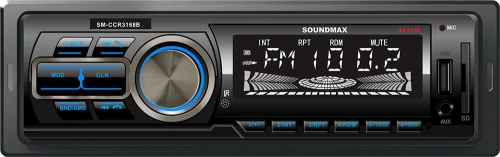 картинка автомагнитола soundmax sm-ccr3168b от магазина Tovar-RF.ru являющимся официальным дистрибьютором в России картинка автомагнитола soundmax sm-ccr3168b от магазина Tovar-RF.ru