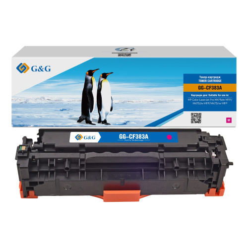 картинка картридж лазерный g&g gg-cf383a пурпурный (2700стр.) для hp lj pro m476dn/m476nw/m476dw магазин Tovar-RF.ru являющийся официальным дистрибьютором в России картинка картридж лазерный g&g gg-cf383a пурпурный (2700стр.) для hp lj pro m476dn/m476nw/m476dw от магазина Tovar-RF.ru