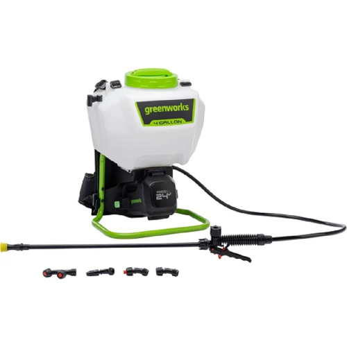 картинка greenworks садовый опрыскиватель  аккумуляторный g24bpsii 24v без акб и зу [5300307] от магазина Tovar-RF.ru