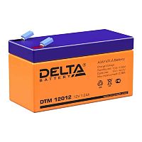 картинка delta dtm 12012  (1.2 а\ч, 12в) свинцово- кислотный аккумулятор   от магазина Tovar-RF.ru