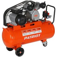 картинка patriot expert компрессор поршневой ременной [525306312] { ptr 80-450a, 450 л/мин, 10 бар, 2200 вт, 80 л, быстросъемный 1/4" + "елочка" } от магазина Tovar-RF.ru