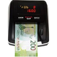 картинка DoCash Golf Детектор банкнот автоматический рубли АКБ от магазина Tovar-RF.ru