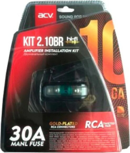 картинка комплект проводов acv kit 2.10br (bronze=light) (2-кан усил-ля 10awg/atc 30a) от магазина Tovar-RF.ru являющимся официальным дистрибьютором в России картинка комплект проводов acv kit 2.10br (bronze=light) (2-кан усил-ля 10awg/atc 30a) от магазина Tovar-RF.ru