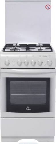 картинка плита газовая de luxe 5040.33г (951500) бел магазин Tovar-RF.ru являющийся официальным дистрибьютором в России картинка плита газовая de luxe 5040.33г (951500) бел от магазина Tovar-RF.ru