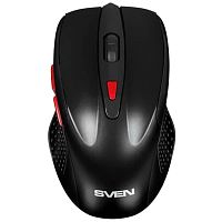 картинка мышь компьютерная sven rx-450w wls черная, 5+1кл/1200-3200dpi (sv-021825) от магазина Tovar-RF.ru