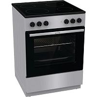 картинка плита электрическая gorenje gec6a11sg серый стеклокерамика (без крышки) от магазина Tovar-RF.ru