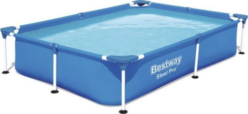 картинка бассейн bestway каркасный бассейн 221 х 150 х 43см 1200л steel pro 56401 (004871)от магазина Tovar-RF.ru