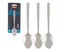 картинка Столовые приборы MALLONY Набор ложек чайных ROMA, 3 шт (007372) от магазина Tovar-RF.ru