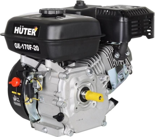 картинка HUTER Двигатель бензиновый GE-170F-20 магазин Tovar-RF.ru являющийся официальным дистрибьютором в России картинка HUTER Двигатель бензиновый GE-170F-20 от магазина Tovar-RF.ru
