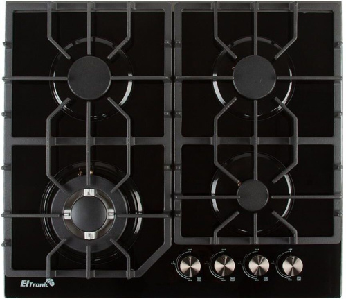картинка варочная панель eltronic (33-01) 4 конфорки , черный от магазина Tovar-RF.ru