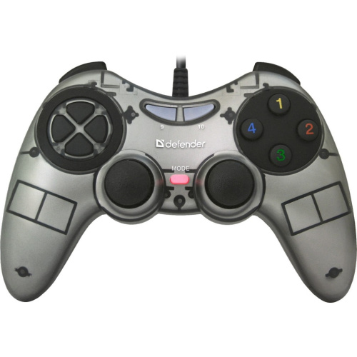 картинка defender проводной геймпад zoom usb xinput, 10 кнопок, 2 стика [64244] от магазина Tovar-RF.ru