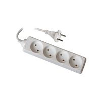 картинка Удлинитель UNIEL (02866) S-CD4-5 удлинитель 4 гн.-5 м от магазина Tovar-RF.ru