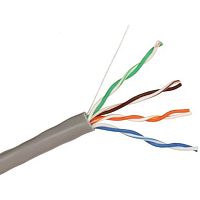 картинка exegate ex281809rus кабель exegate sftp4-c5e-cu-s24-in-pvc-gy-305 sftp 4 пары кат.5e exegate медь, 24awg, экран, бухта 305м, серый, pvc от магазина Tovar-RF.ru