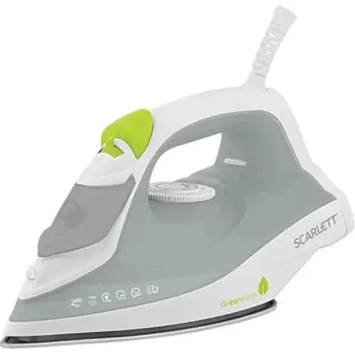 картинка утюг scarlett sc-si30k60,  2400вт,  белый/серый от магазина Tovar-RF.ru