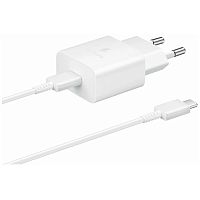 картинка сетевое зар./устр. samsung ep-t1510x 2a+1.67a pd для samsung кабель usb type c белый (ep-t1510xwegru) от магазина Tovar-RF.ru