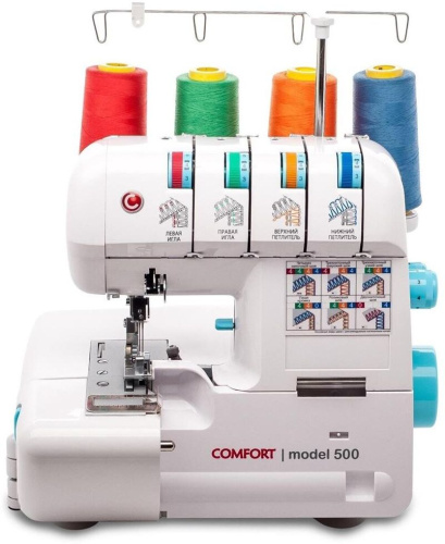 картинка comfort 500 оверлок магазин Tovar-RF.ru являющийся официальным дистрибьютором в России картинка comfort 500 оверлок от магазина Tovar-RF.ru