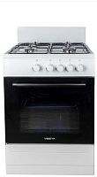 картинка плита газовая vesta bergamo vgg 6021.1 белая от магазина Tovar-RF.ru