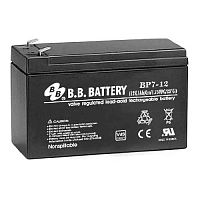 картинка акб b.b. battery bp 7-12 аккумулятор  bp 7-12 (12v 7ah) дхшхв 151х65х98 мм, масса 2,54 кг, клеммы f2 от магазина Tovar-RF.ru