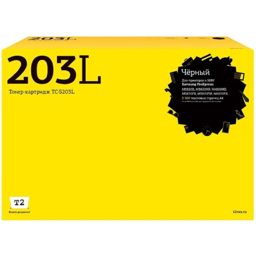картинка t2 mlt-d203l картридж (tc-s203l) для samsung proxpress m3820d/m4020nd/m3870fd/m4070fr (5000 стр.) с чипом от магазина Tovar-RF.ru