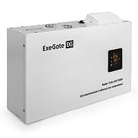 картинка exegate ex291751rus стабилизатор напряжения exegate master turbo avs-10000 (10000ва, 100-265в, цветной дисплей, 220в±8%, кпд 98%, 5 уровней защиты, задержка, усиленный метал.корпус, клем.колодка+еврор от магазина Tovar-RF.ru