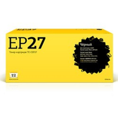 картинка t2 ep-27 картридж (tc-cep27) для  i-sensys lbp 3200/mf3110/3228/3240/5630 (2500 стр.) от магазина Tovar-RF.ru
